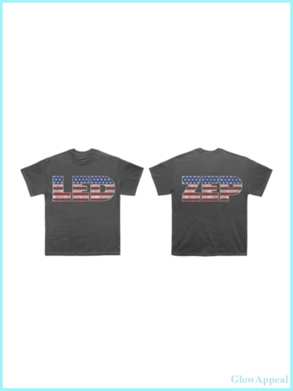 Official Merch Us Flag Distressed T-Shirt Cotton Crew Neck